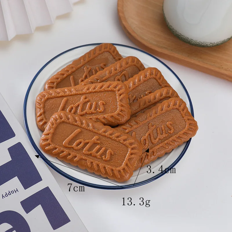 10 Cracker Finti A Forma Di Orsetto In Argilla - Realistici Per Fotografia, Decorazioni E Scherzi - 3,2 X 3,8 Cm
