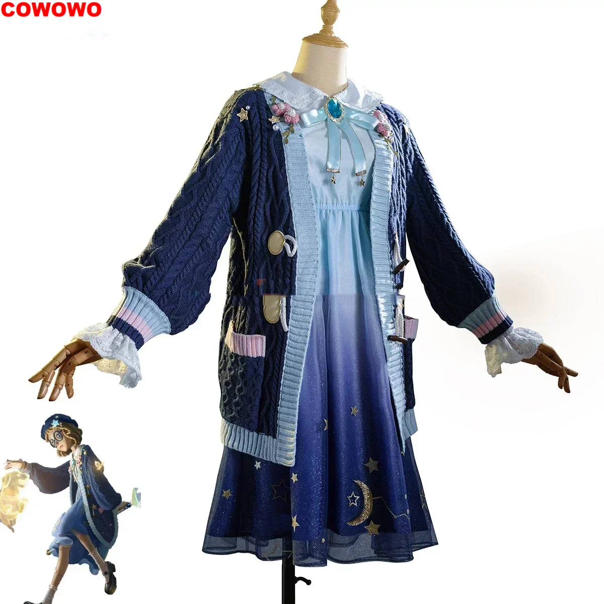 

Game Identity V The Mind's Eye Helena Adams Cosplay Costume Women Cute Party Suit Halloween Carnival Uniforms Custom Made