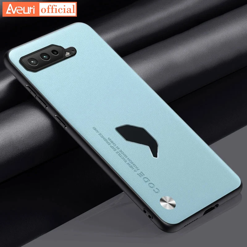 Luxury Silicone Full Protection Phone Case with PU Leather Design