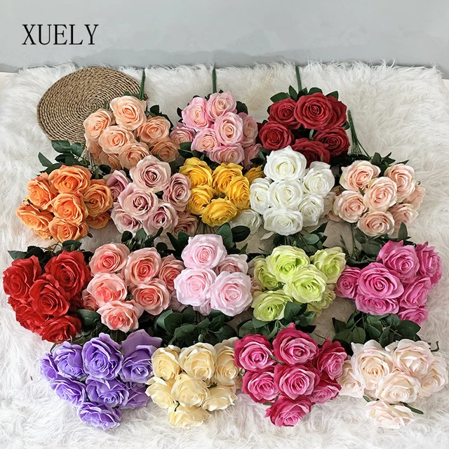 Autumn Artificial Plant Flower DIY Wedding Road Guide Floral Arrangement  Layout Simulation Flower Bouquet Supplies Home Decor - AliExpress