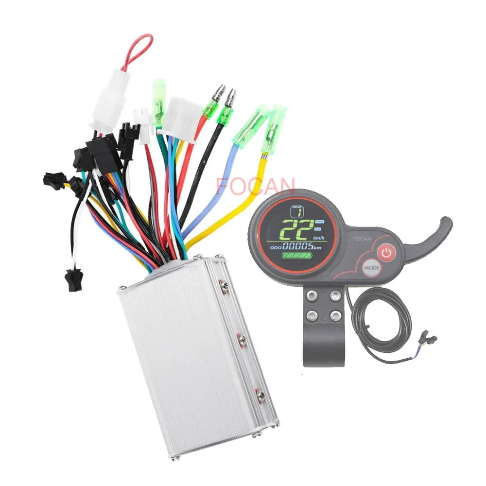 

24V/36V/48V Ebike LCD Display Panel FC100 S866 S886 with 250W 350W BLDC Electric Scooter Controller Brushless Speed Driver