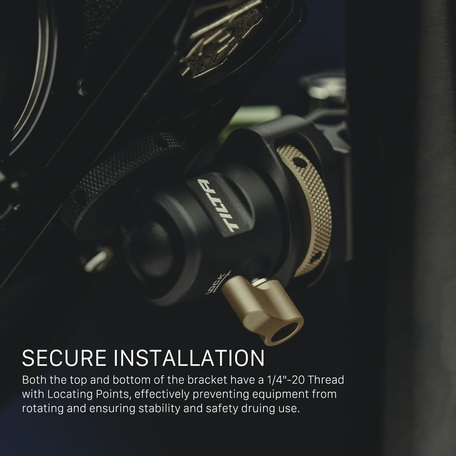 Tilta Mini Support à Rotule (1/4"-20 Avec Broches De