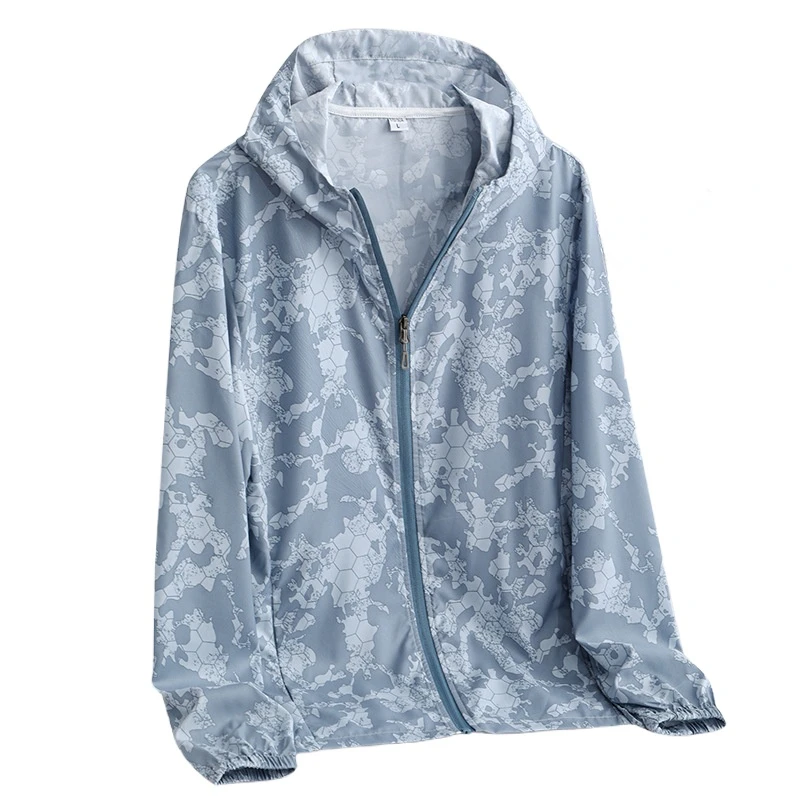 Couple Jacket Men's 2024 Summer New Men's Casual Jacket Trend Sports Sun Protection Clothing Men's Summer Top