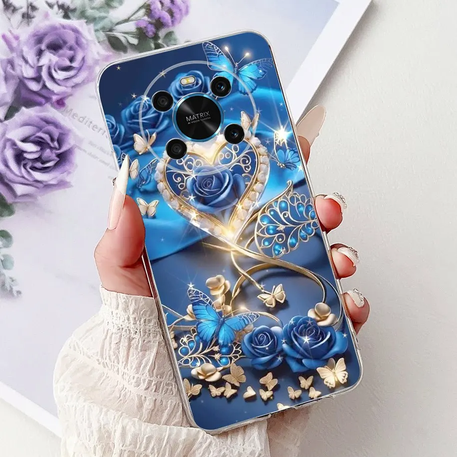 Fashion Love Heart Soft Silicone Phone Case Cover