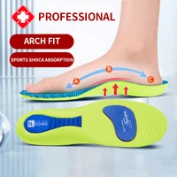 Semelles orthopédiques pour pieds, semelle intérieure de Sport absorbant les chocs pour chaussures, Support de voûte plantaire, modèles de fasciite plantaire, coussinets pour hommes et femmes 1