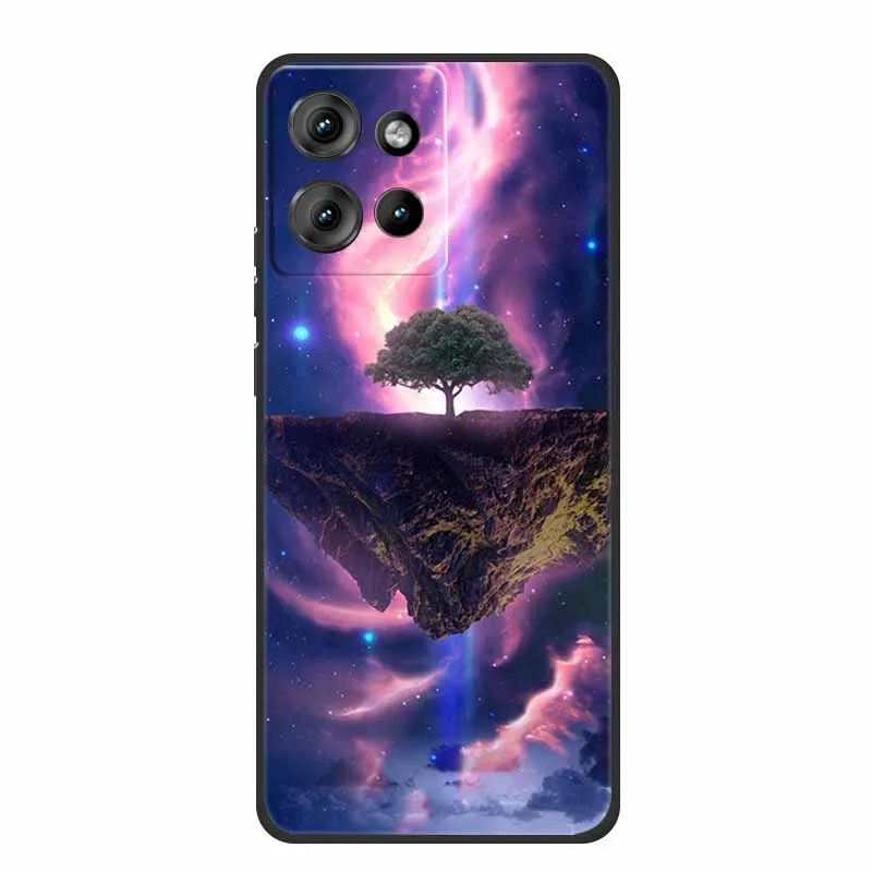 Sleek Black Shockproof TPU Silicone Phone Case - Soft Protective Back Cover 6.7 Coque