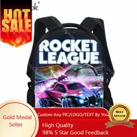Games Rocket League Design Kids School Bags Fashion New Practical Travel Backpacks for Boys Popular School Book Bag 1