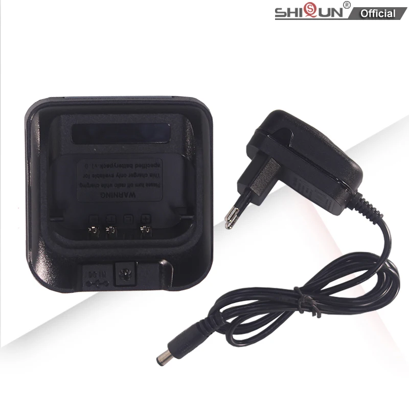 Deck Charger Baofeng DM-1701 Walkie Talkie Battery Charger EU/US/USB/AU Plug For TYT MD-760 MD760 Ham Two Way Radio Accessories 2