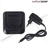 Deck Charger Baofeng DM-1701 Walkie Talkie Battery Charger EU/US/USB/AU Plug For TYT MD-760 MD760 Ham Two Way Radio Accessories 2