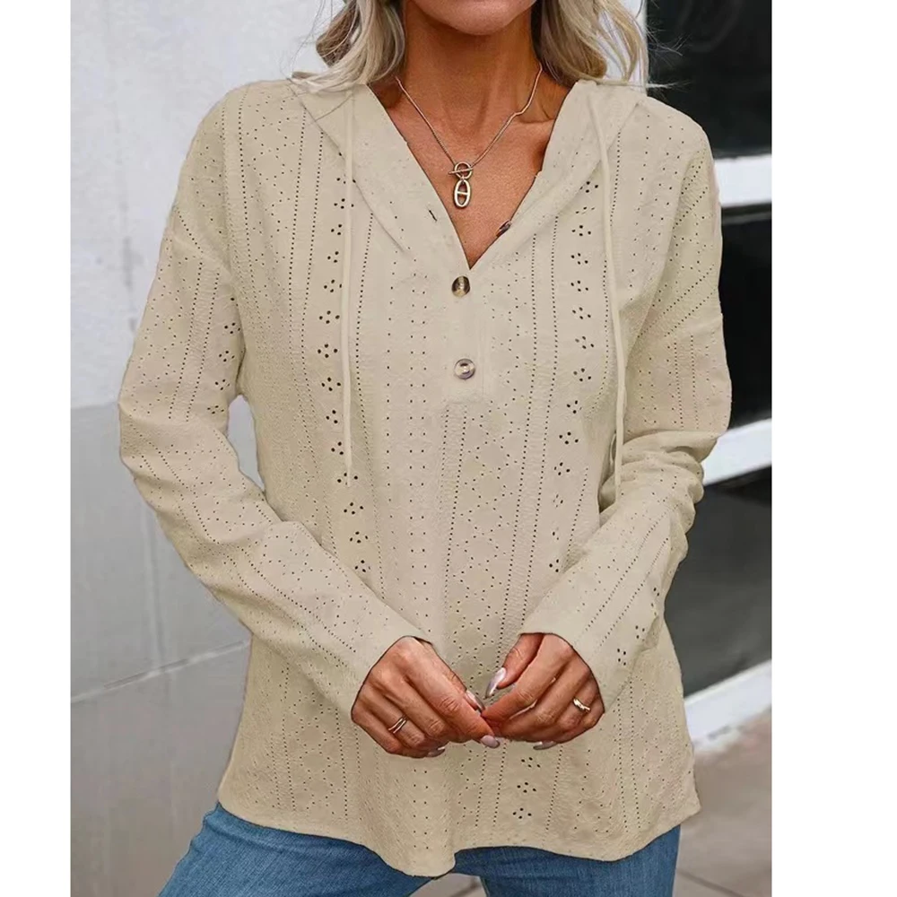 Рисунок 4 - Женская хлопковая ажурная рубашка-блузка