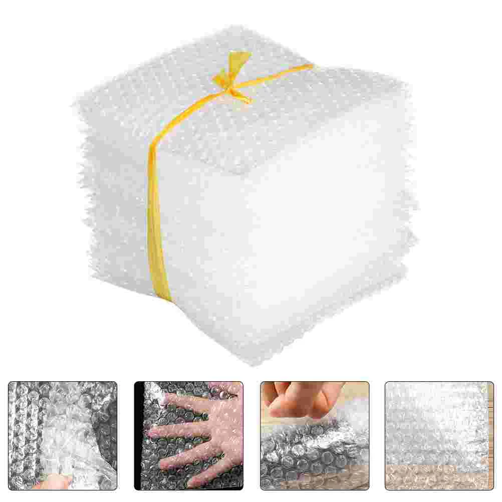 100 PCS Bag for Store Mailing Pouches Practical Storage Packaging White Package Shockproof Self Seal mailing 50pcs purple bubble padded shipping envelopes for mailing gift packaging self seal courier storage bag mail shipment