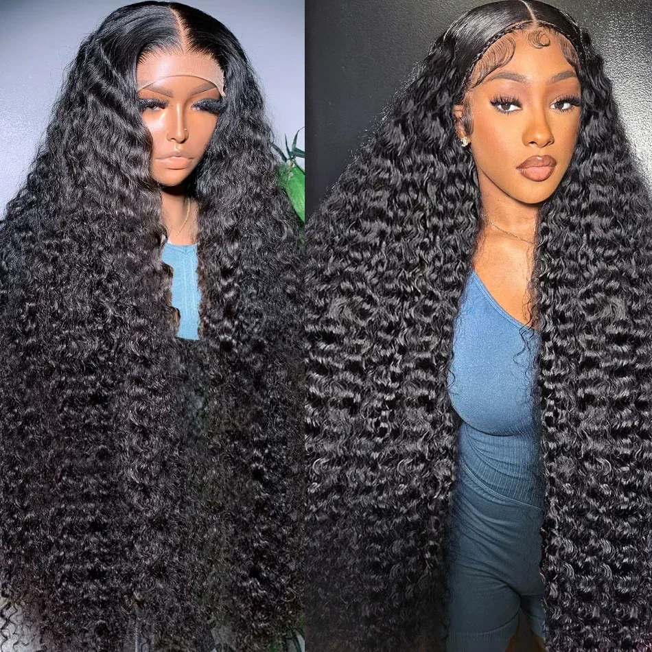 200 Density Curly13x4/13x6 Lace Frontal Human Hair Wigs 30