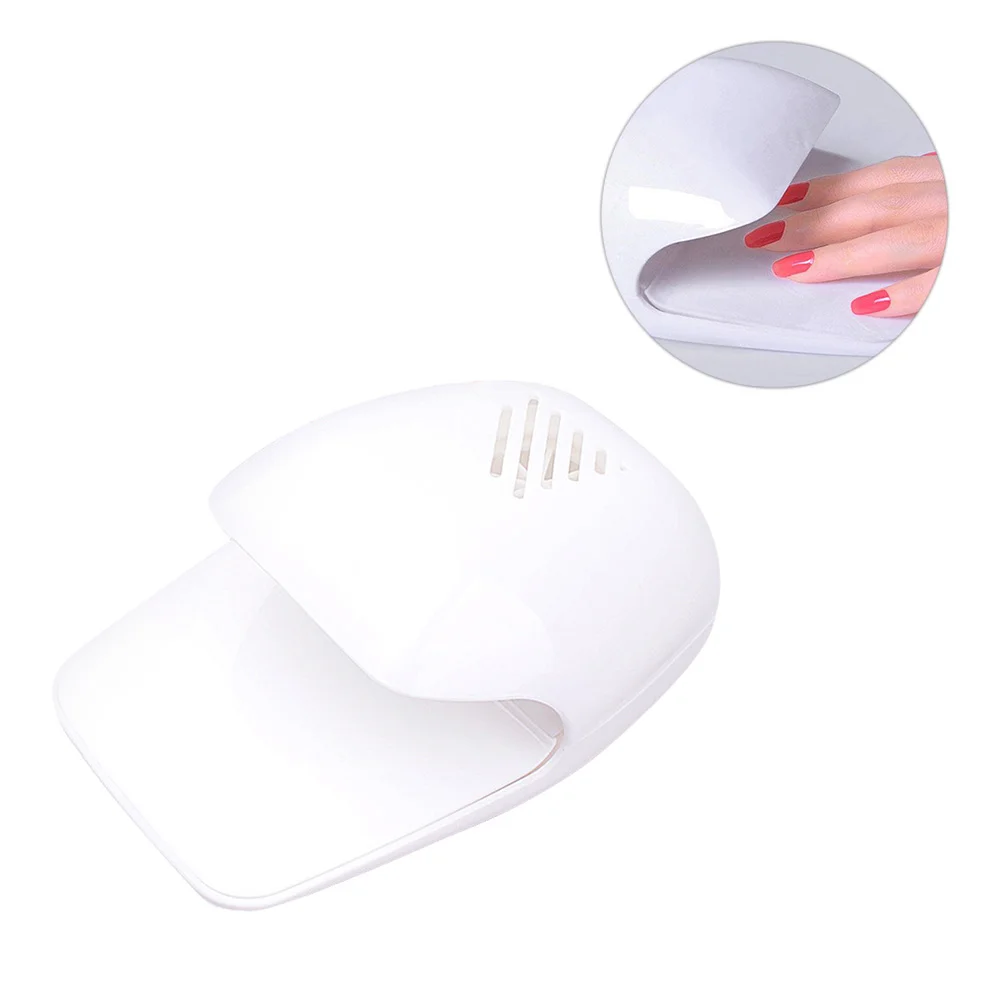 

Mini Nail Fan Dryer Touch Type Professional Nail Dryer Fans Powerful Manicure Salon Tools Nail Tools (White)