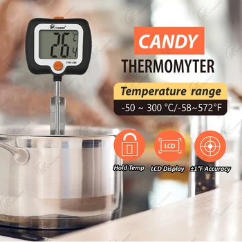 Digital Confectionery & Candy Thermometer – Multi-Purpose Kitchen Tool 1