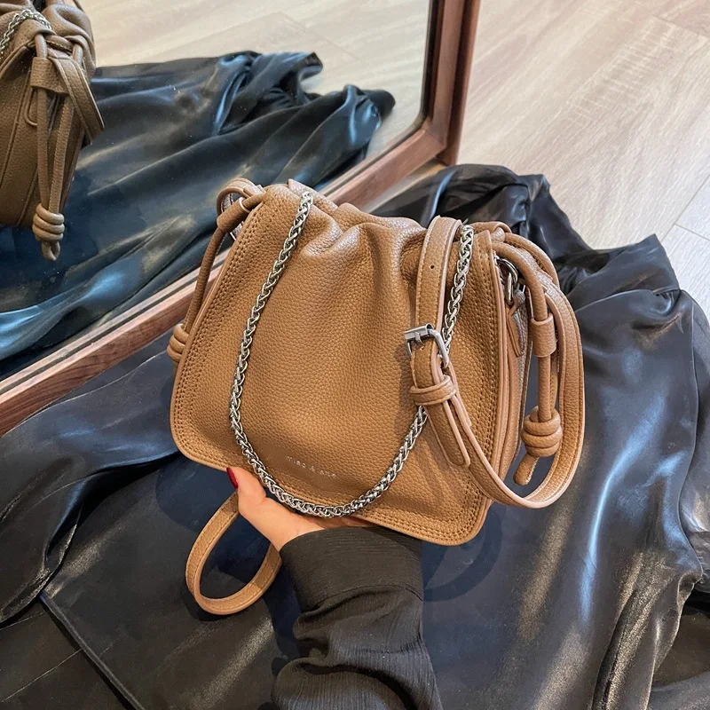 

Fashion Casual Bags Women's 2024 Autumn New Popular Simplicity Shoulder Niche Texture Crossbody Women's Bag