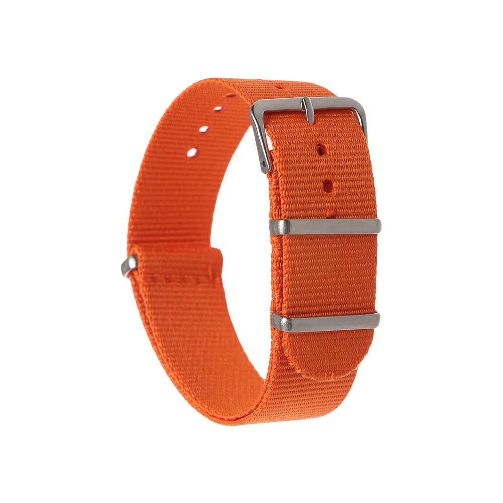 Universal Adjustable Nylon Watch Strap – Breathable Weave Wristband Replacement