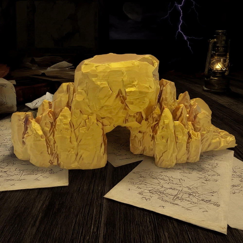 워게임/판타지/DnD 테이블탑 RPG 장면용 3D 프린팅 암석 지형