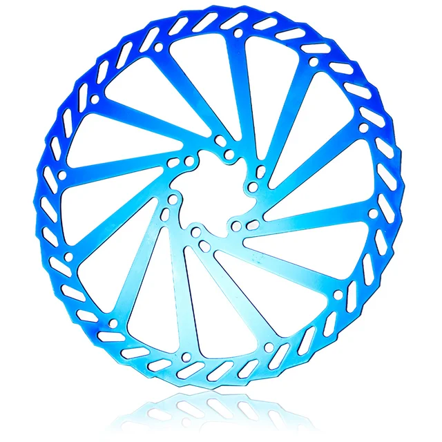 CHOOEE Bicycle Brake Rotors,Steel 160mm/180mm/203mm MTB Road Bike Disc Brake Rotor,For SHIMANO SRAM Centerline 203mm Blue