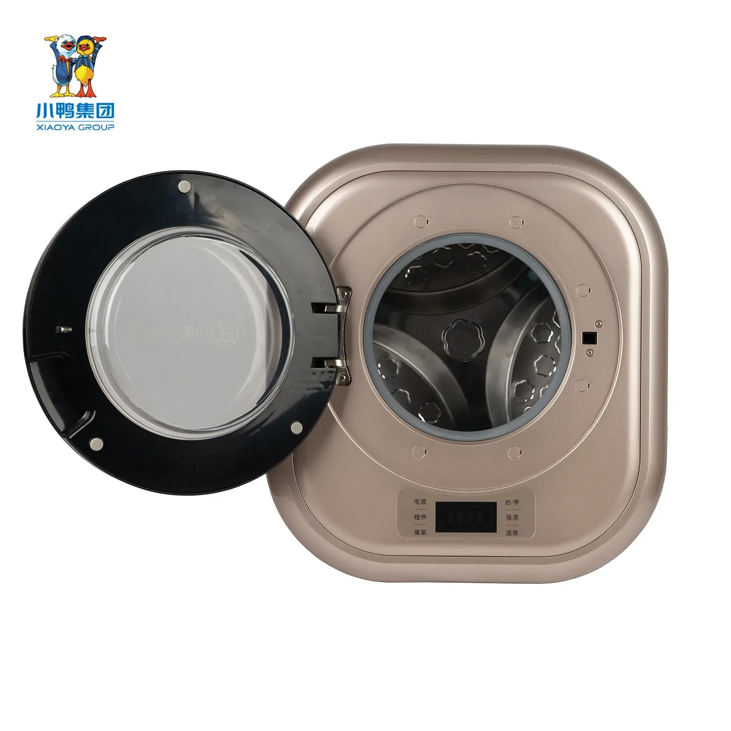 Home First-class Hotel Mini Front Loading Automatic Clothes Washing Machine Laundry Portable 6