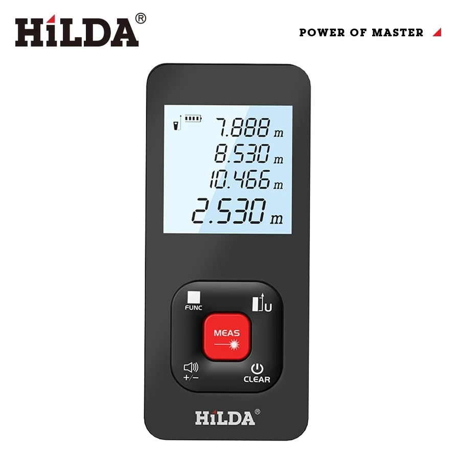 HILDA Laser Distance Meter - Precision Range Finder