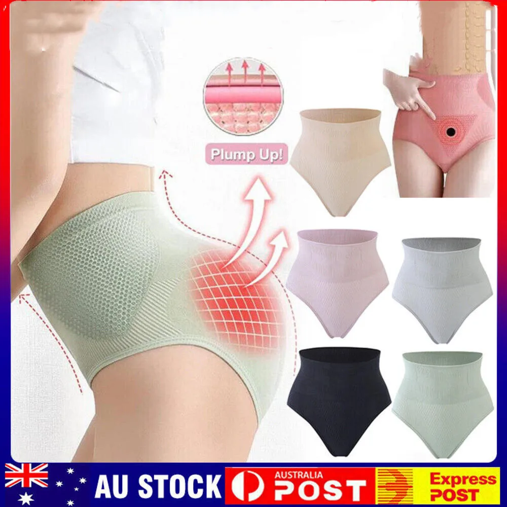 New Body Shaping Brief for Women's Tightening Belly High Waist Seamless  Honeycomb Graphene Triangle Shorts Menstrual Period Pant - AliExpress