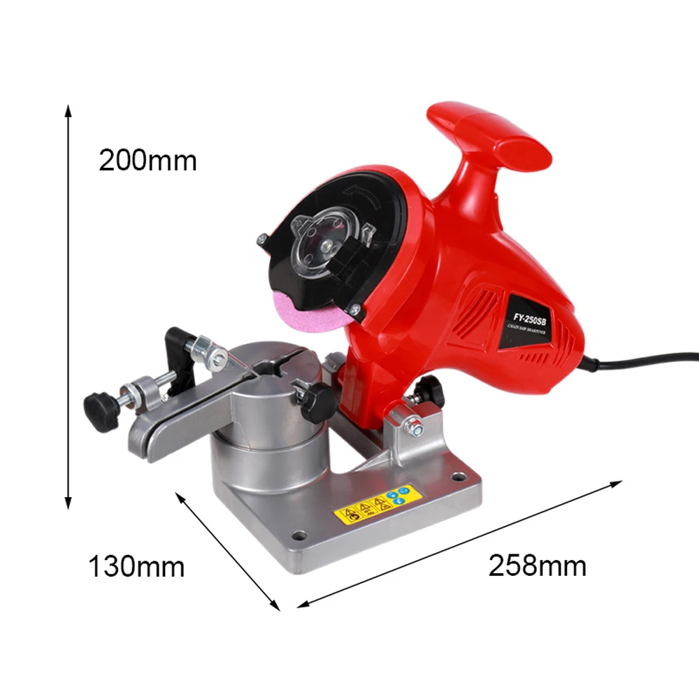 Tabletop Electric Chain Grinder Sharpening Chainsaw Sharpener Professional Sawchain Polisher Saw Sharpen Tool for Chain Saws 5