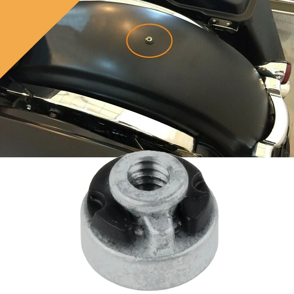 🔩 Cubierta De Perno De Asiento Cromada Para Harley Davidson – Guardabarros Trasero (1996-2019)