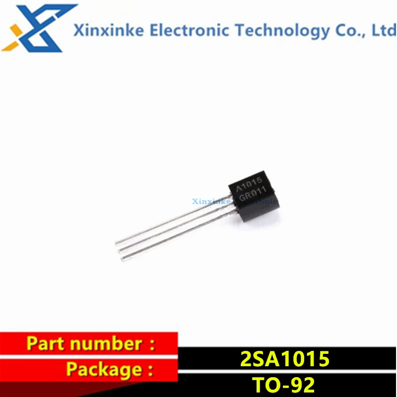 

50PCS 2SA1015 A1015 TO92 0.15A 50V Power Transistor PNP