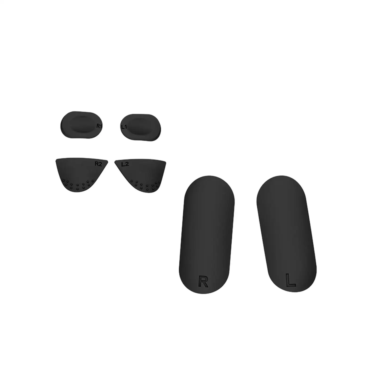 

Non Slip Silicone Pad Anti Sweat Protection Trigger Extender Pad Button Protective Cover for PS VR2 Game Controller Precise Cut
