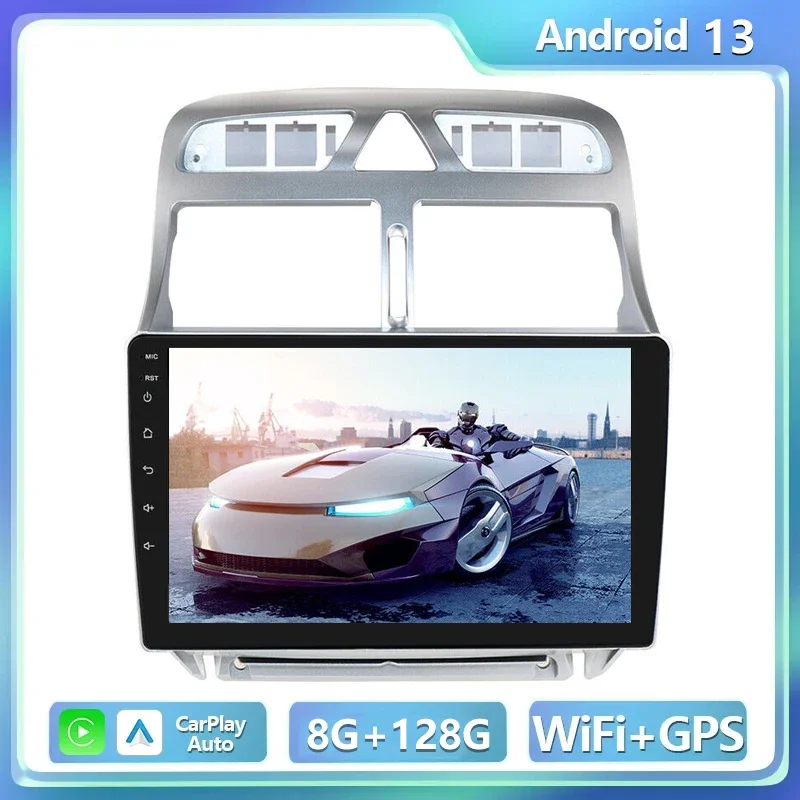 

Автомагнитола 2 Din, мультимедийная Автомагнитола на Android для Peugeot 307 2002-2012 2013, автомагнитола на Android, видео, стерео, GPS, 2 Din, DVD