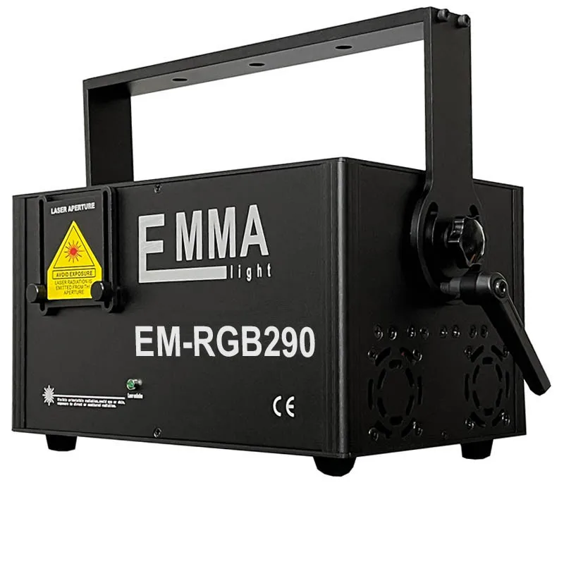 Proiettore Di Luce Laser Rgb Da 10W Scanner Laser Di Animazione 3D Professionale Dj Disco Party Christmas Holiday Wedding Stage Effect