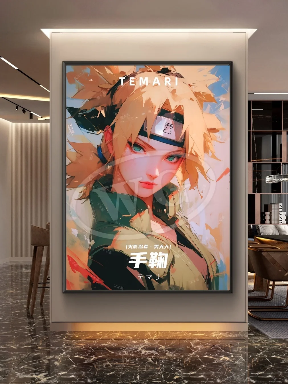 Naruto HD Anime Character Canvas Art for Modern Home Decor Aesthetic Gift