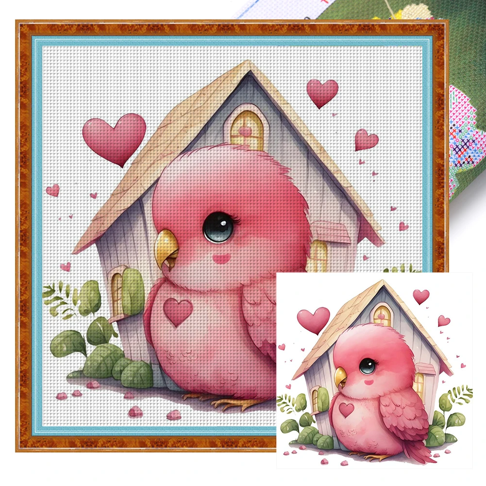 Full Embroidery Eco-cotton Thread 18CT Printed Cross Stitch Kit Artwork cross stitch kit