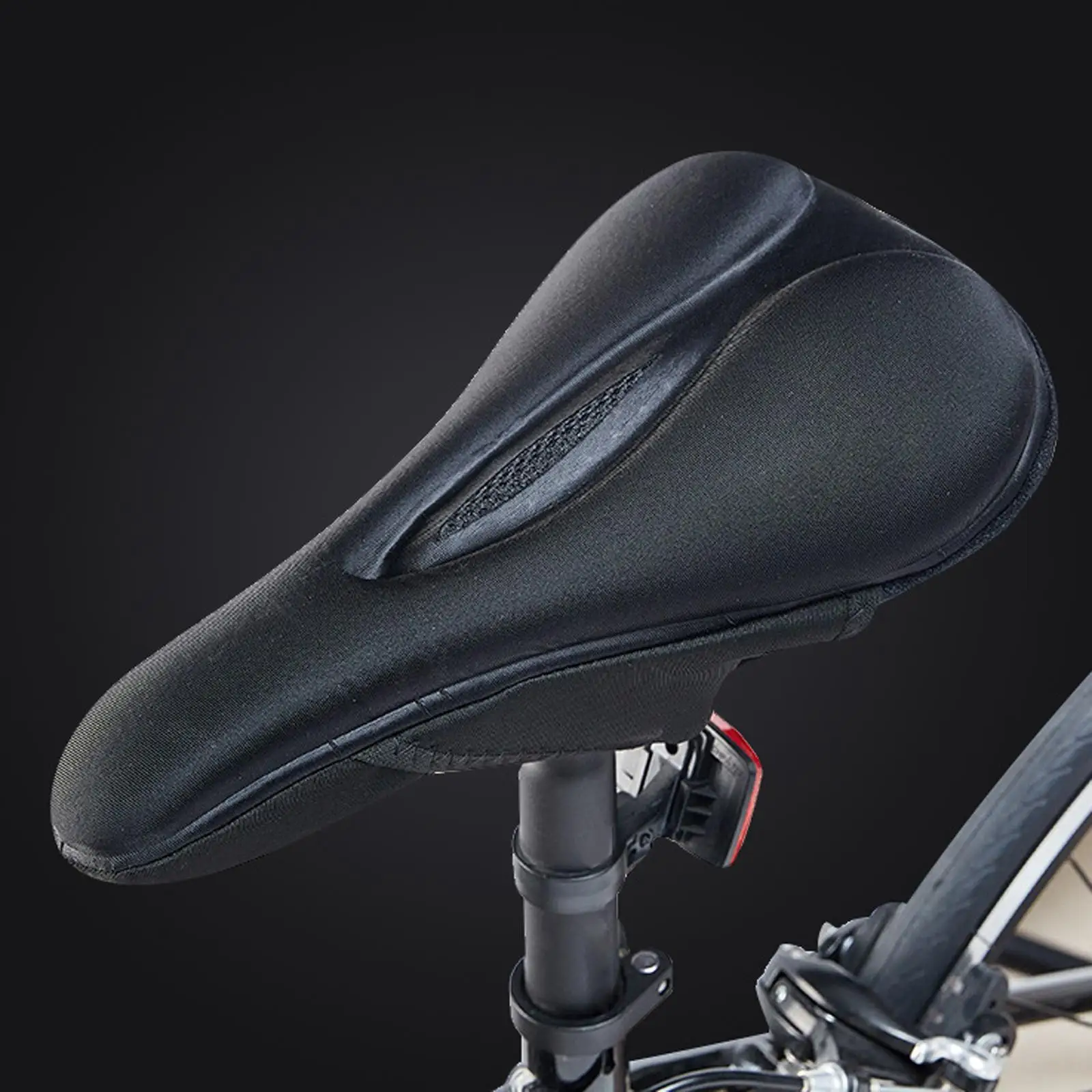 Bike Seat Cover Soft Seat Cushion Cover Bicycle Saddle Cover for Road Mountain Bike Adults Riding Stationary Bike Folding Bike