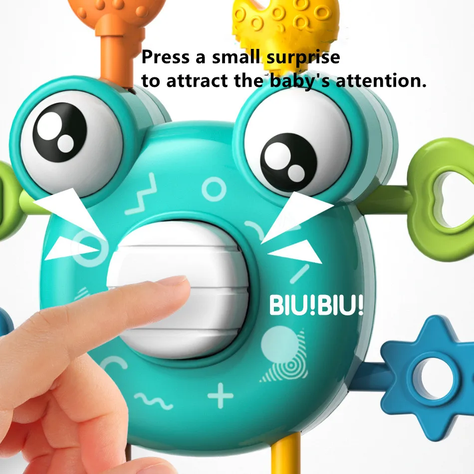 Baby Finger Exercise Game Newborn Baby Rattles Mobiles Hanging Bell Early Education Toys 0-24 Months For Children Gifts