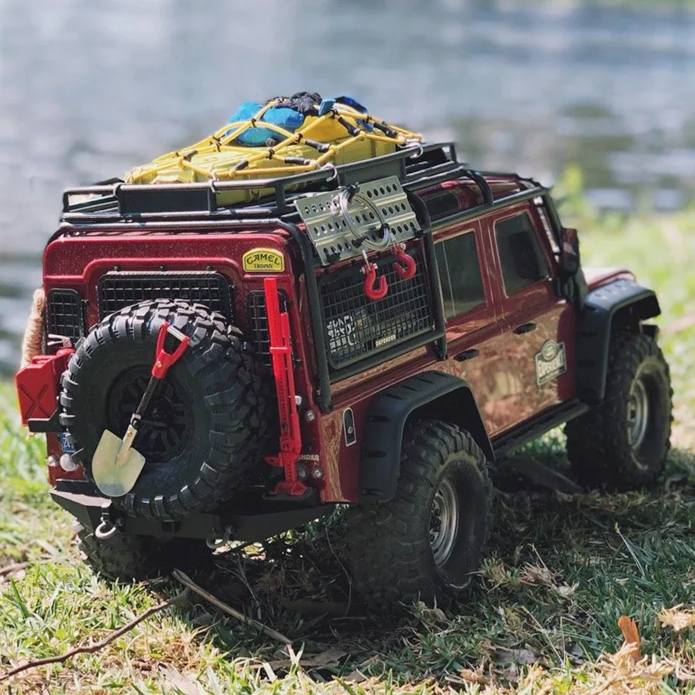 Cassetta Attrezzi Per SCX10 D90 Cingolato Cassetta Degli Attrezzi In Scala 1/10 Per Modellini RC Cingolati - Decorazione Realistica Cassetta Attrezzi Scala 1/10 RC - Foto 5