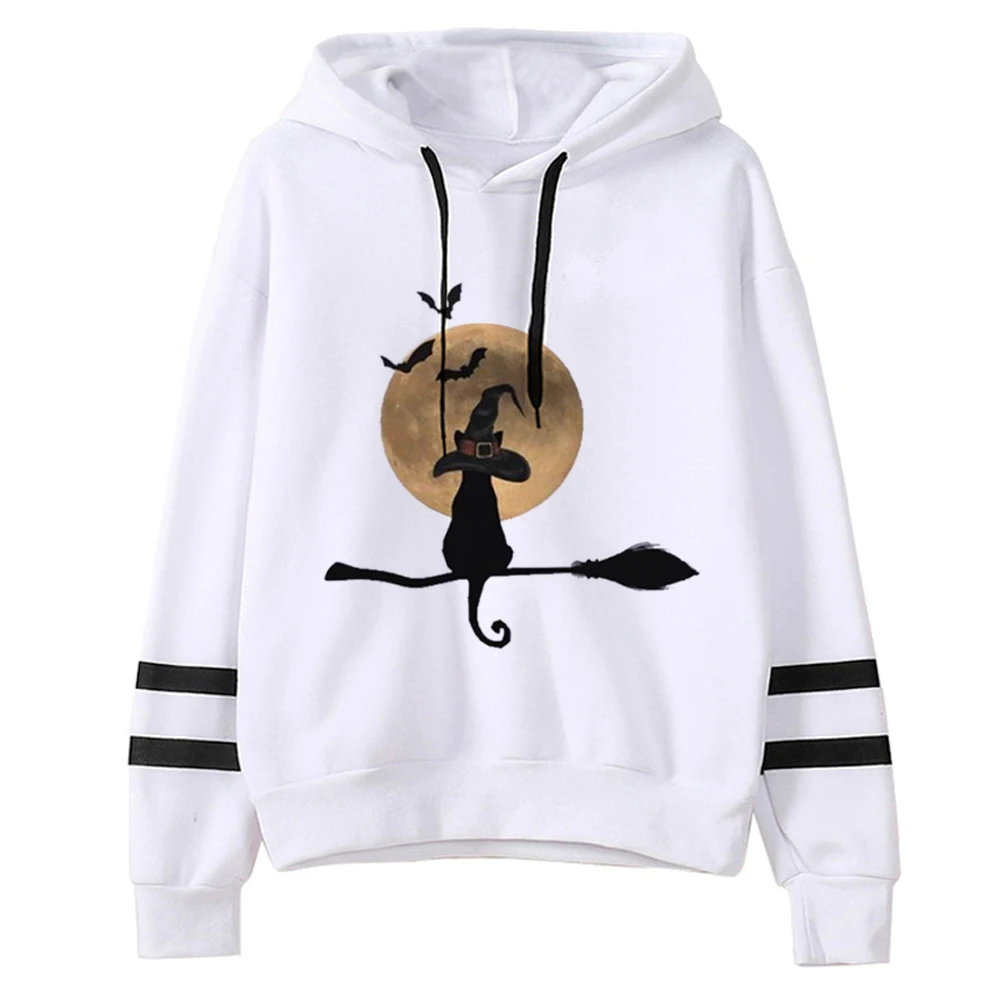 

Женские толстовки Witch Magic y2k, милый Зимний пуловер в стиле Харадзюку, женский спортивный костюм с графическим принтом