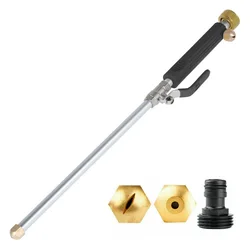 High-Pressure Water Jet Sprayer for Car Cleaning and Garden Use (Black)