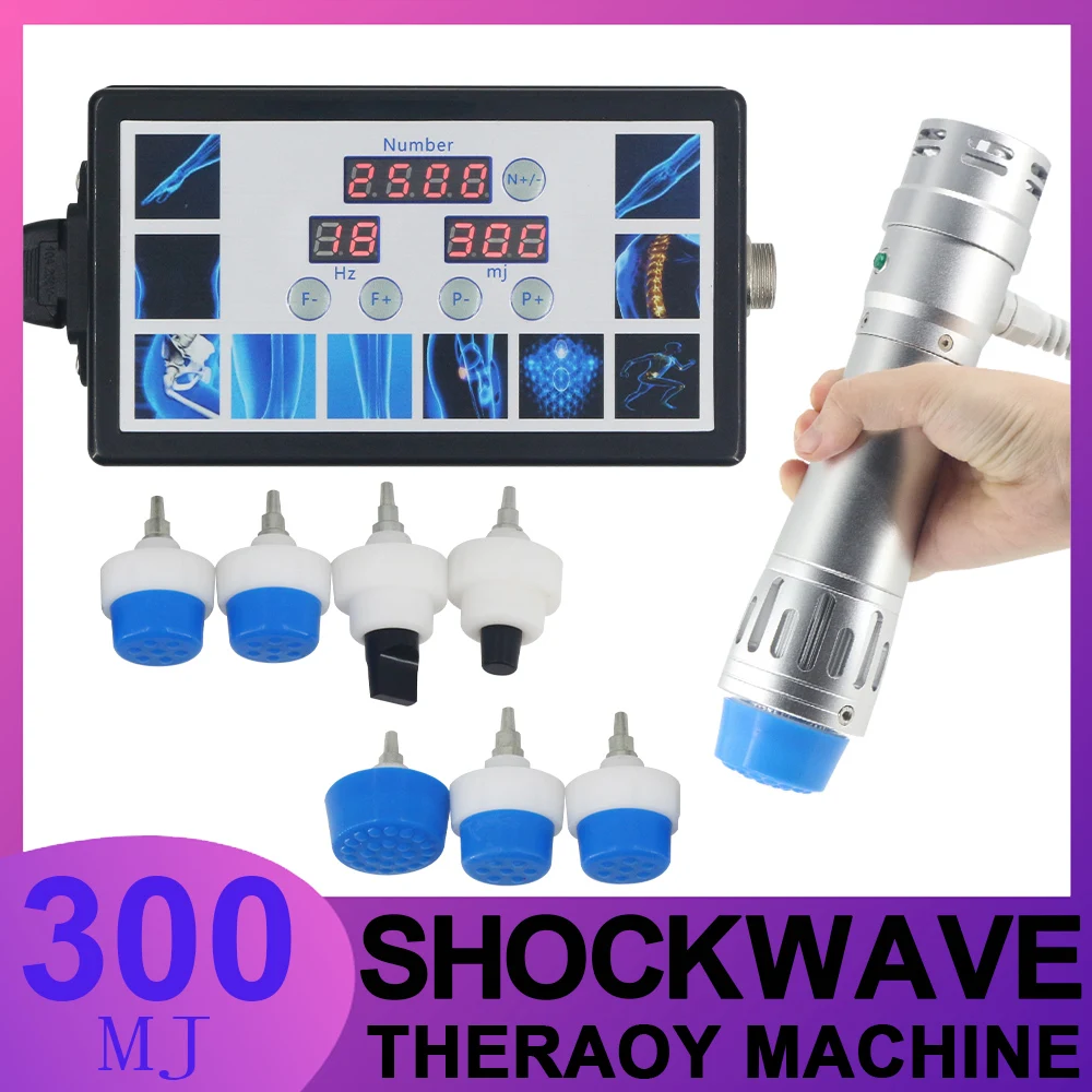 

Аппарат для физической ударно-волновой терапии 300MJ, правильное лечение позвоночника для эректильной дисфункции, массаж, релаксация мышечной боли