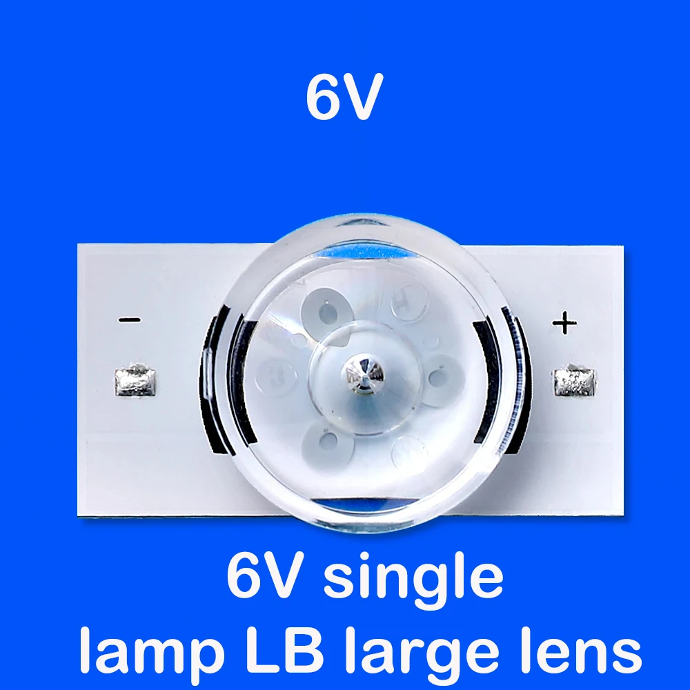 광학 렌즈 필터가 있는 3V 6V SMD 램프 비드, 32-65인치 LED TV 수리에 적합, 열 접착제, 2m 케이블 수리 부품 포함