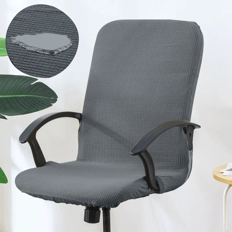Waterproof Elastic Stretch Chair Covers - Anti-dirty Removable Slipcovers for Office and Desk Chairs