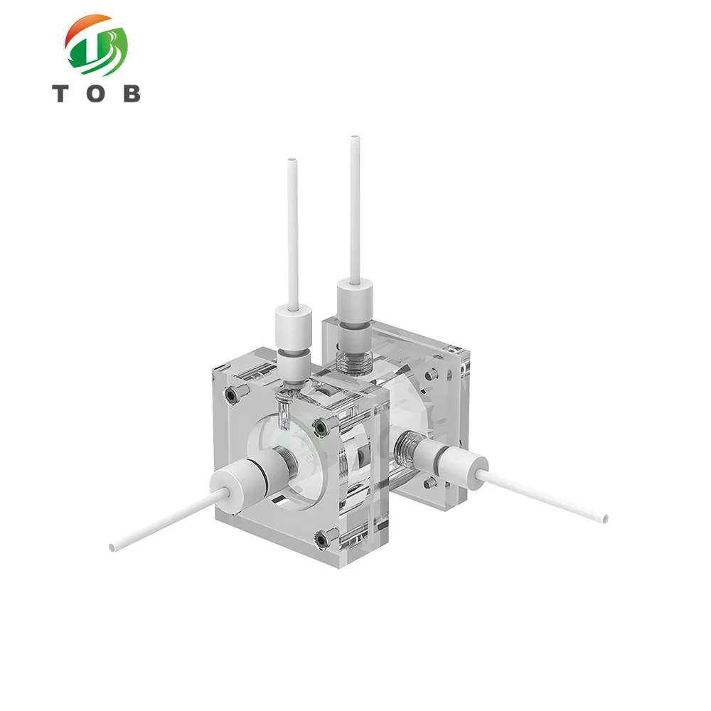 

Zinc Air Flow Button Cell Battery Testing Device Electrolysis Cell