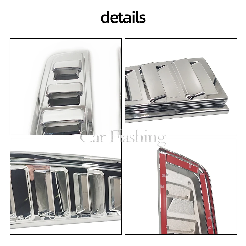 クロームシルバーガードトリムカバーハウスフレームハマー H2 SUV SUT 