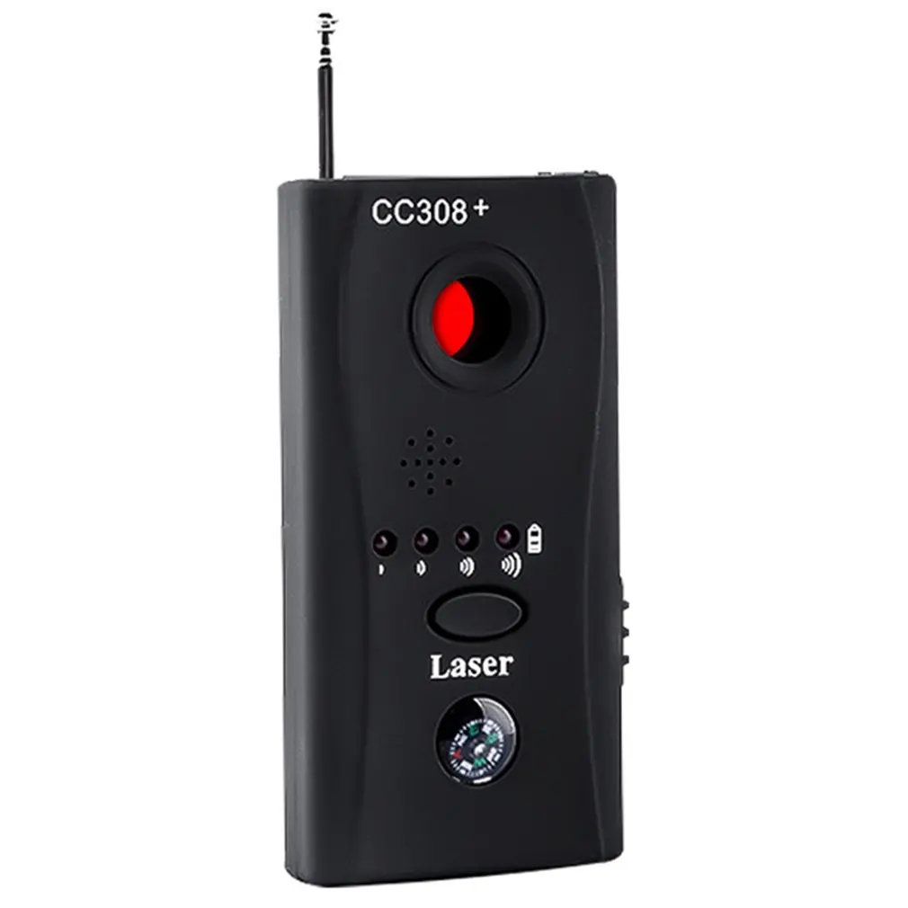 Multi-Function Wireless Camera Lens Signal Detector CC308+ Radio Wave Signal Detect Full-range WiFi RF GSM Scanner
