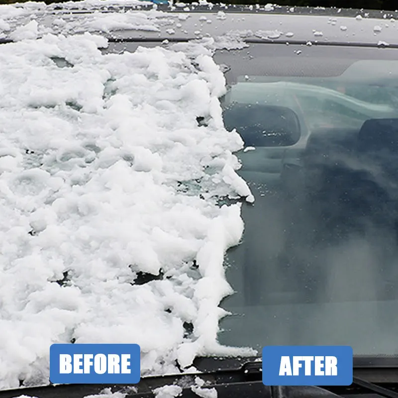 Car Snow Shovel Winter Windshield Defrosting Ice Scraper Tool Glass Snow Removal Tools Auto Accessories Universal, snow shovel