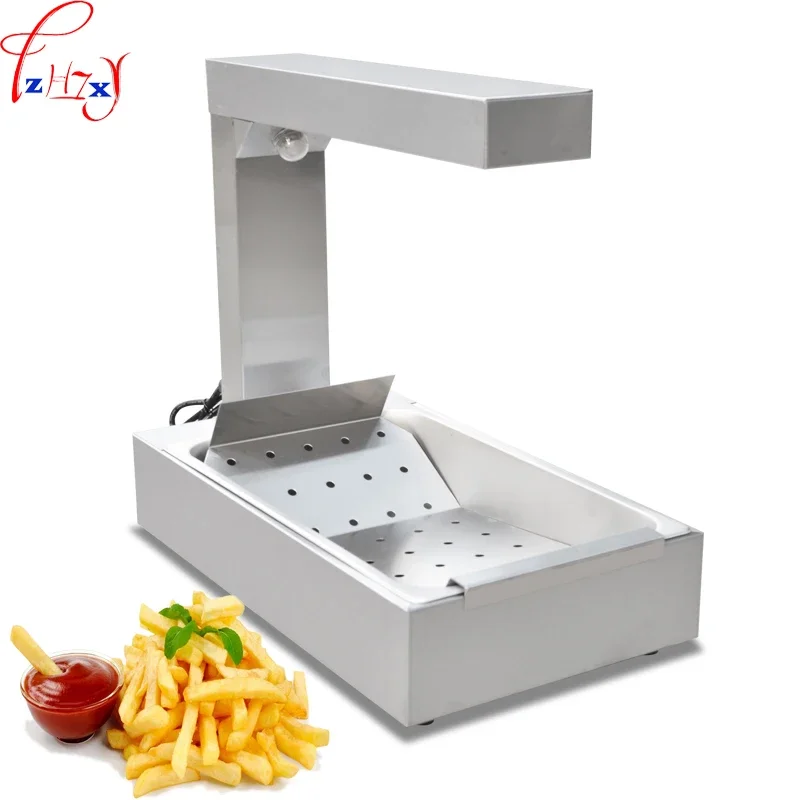 

FY-620 Desktop French fries workstation stainless steel heat preservation of French fries machine 220V 1KW