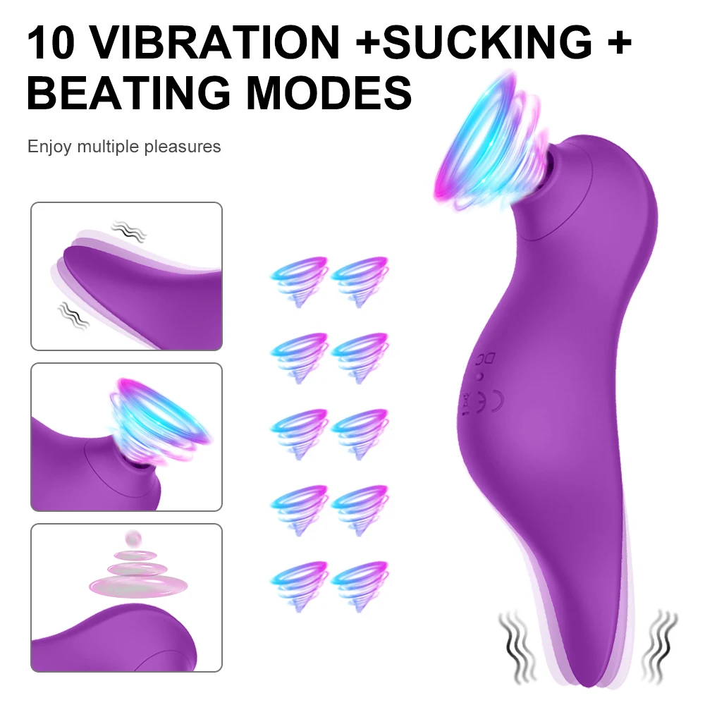 Vibrator Clitoral Sucker Nipple G Spot Sucking Blowjob Slapping Clitoris Erotic Stimulator Female Masturba_voghion.com