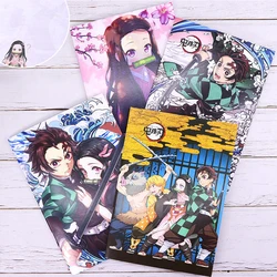 Cahier Demon Slayer, Kawaii, Page intérieure en couleur, mignon dessin animé, journal intime, papeterie créative pour étudiant, planificateur, carnet de croquis, 2022 