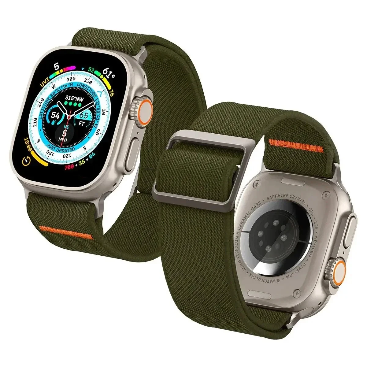 Durable Nylon Wristband for Smartwatches - Universal Fit, Various Sizes