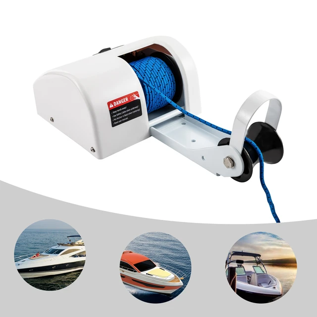 45 Lbs Boat Marine Saltwater Electric Windlass Anchor Winch With